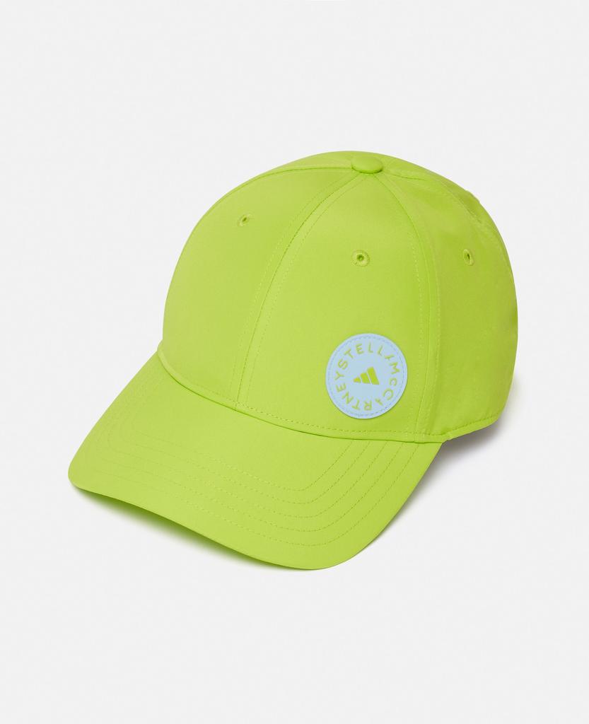 Stella McCartney Stella McCartney - Baseball Cap, Woman, Semi-Solar Slime/Glow Blue