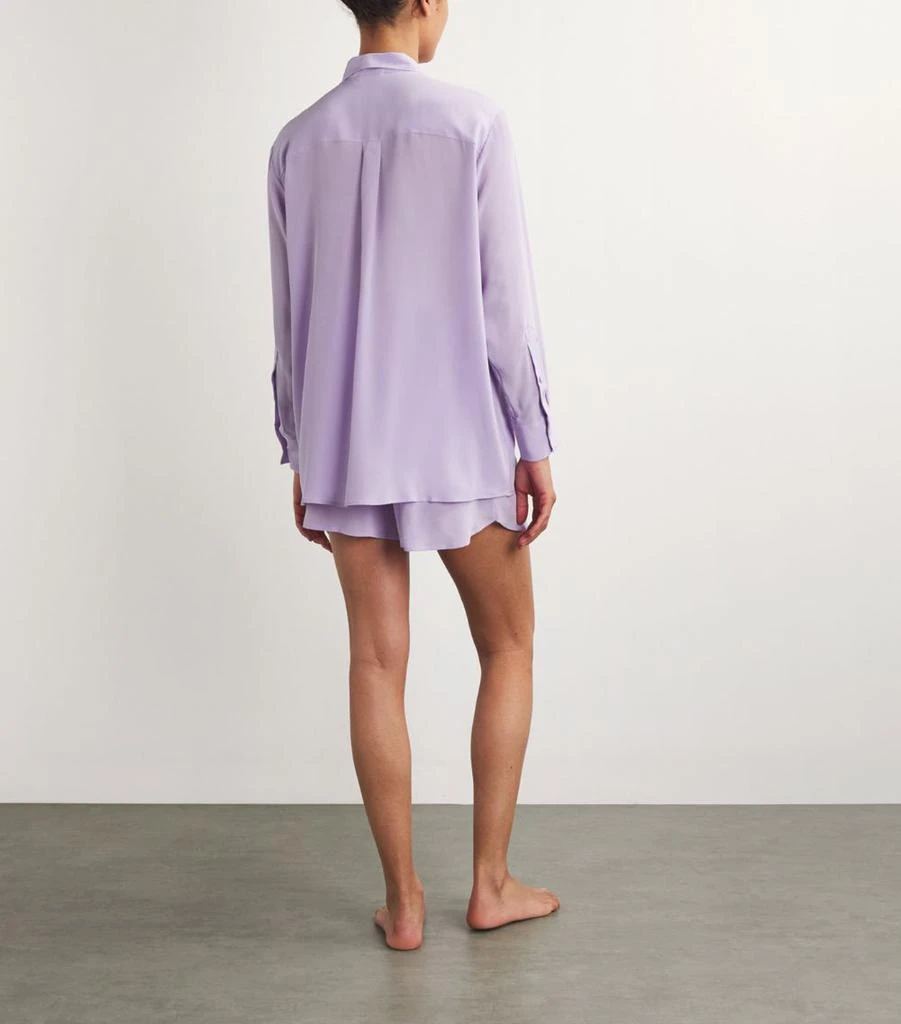 OLIVIA VON HALLE Silk Kick Pyjama Set 3