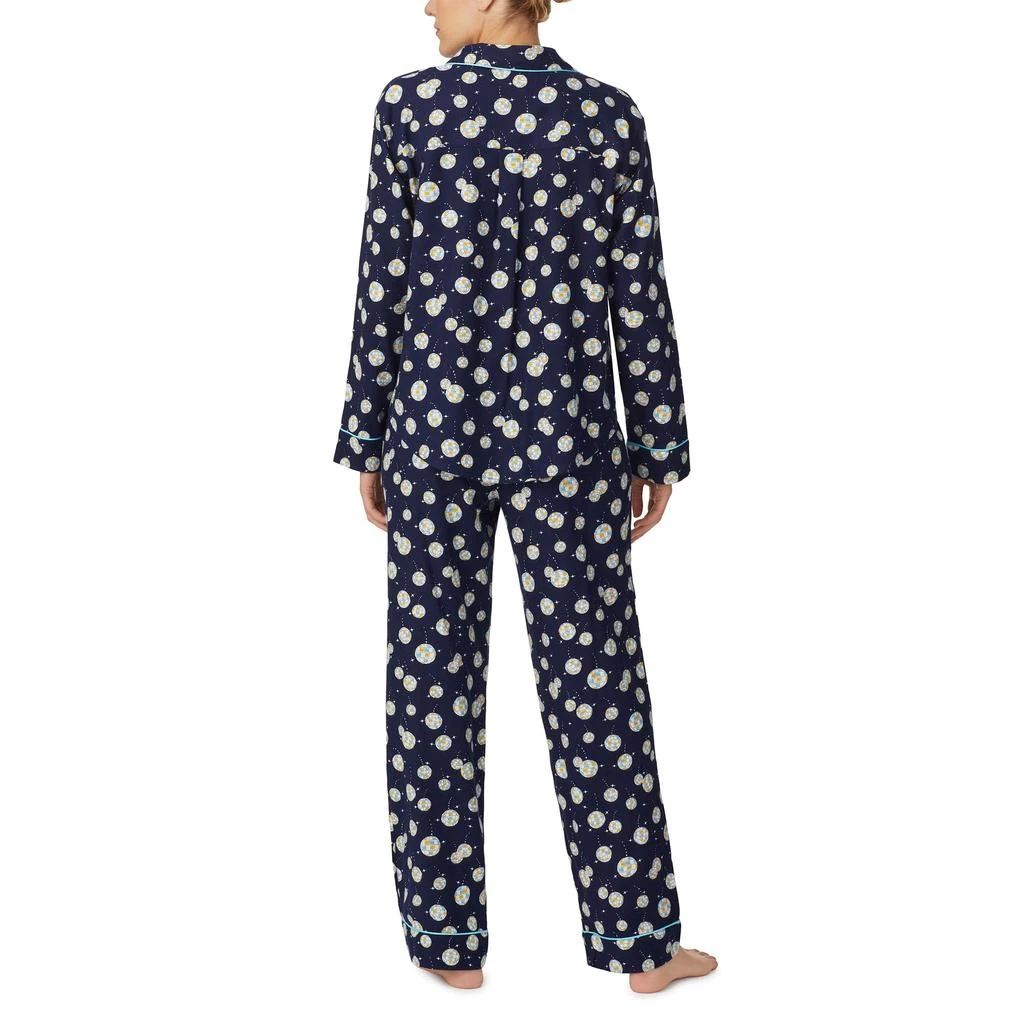 Kate Spade Long Sleeve Flannel Pajama Set 3