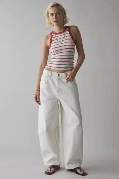 BDG BDG Charli Striped Ribbed Knit Cropped Tank Top 4