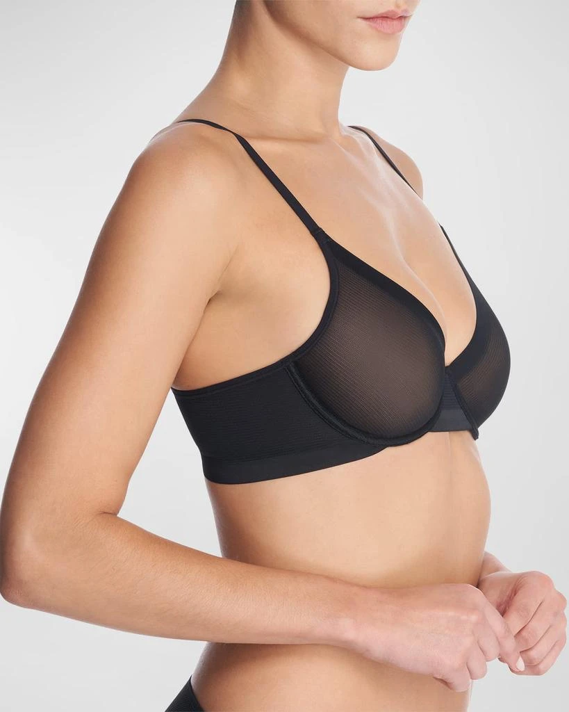 Natori Scope Sheer Striped Seamless Bra 5