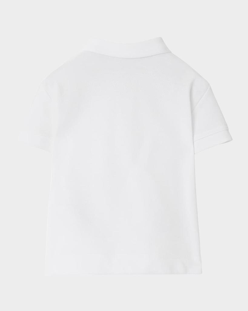 Burberry Boy's Johane EKD Logo-Patch Polo Shirt, Size 6M-2