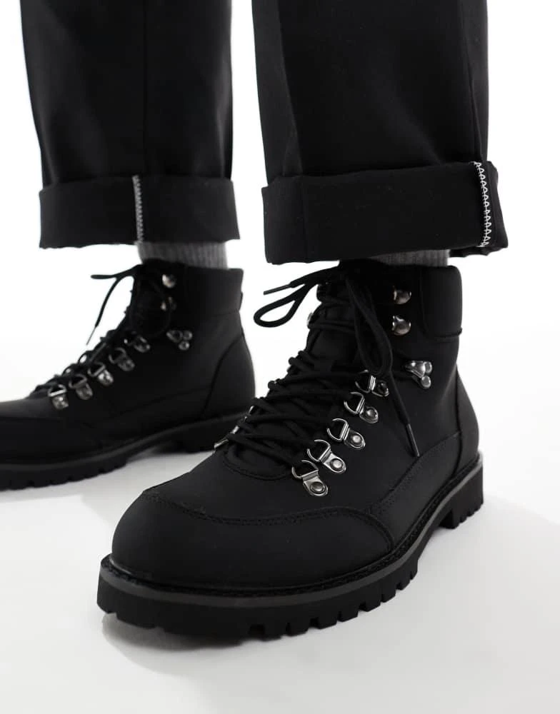 SEQWL SEQWL lace up boots in black 3