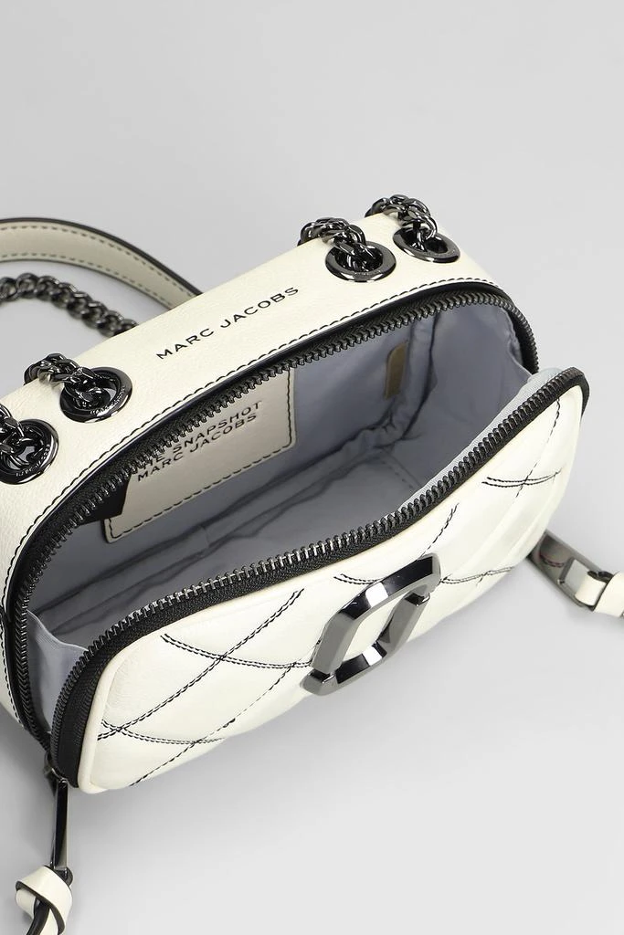 Marc Jacobs The Softshot Shoulder Bag In White Leather 2