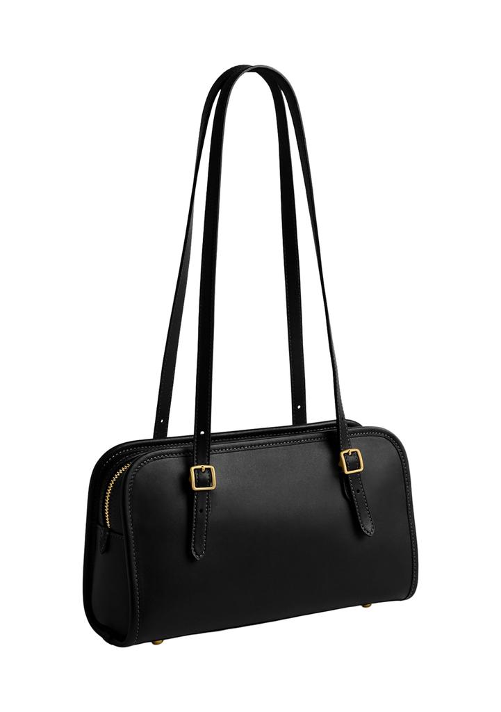 バッグ COACH shoulder bag BLACK leather BODY Coach Leather Shoulder Bag | Black | FARFETCH