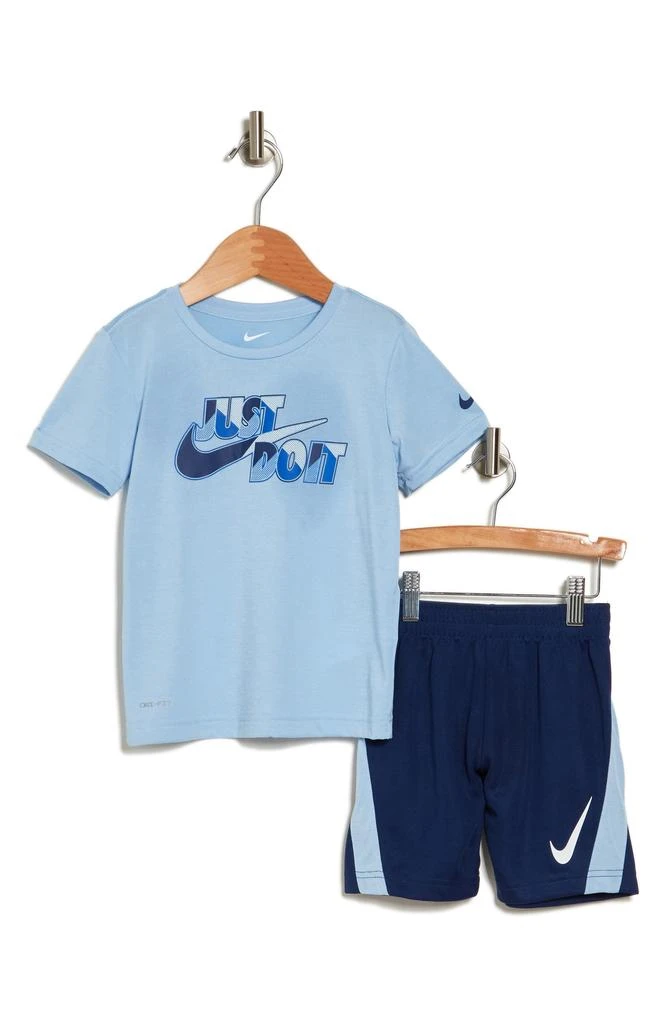 NIKE Kids' Drop Graphic T-Shirt & Shorts Set