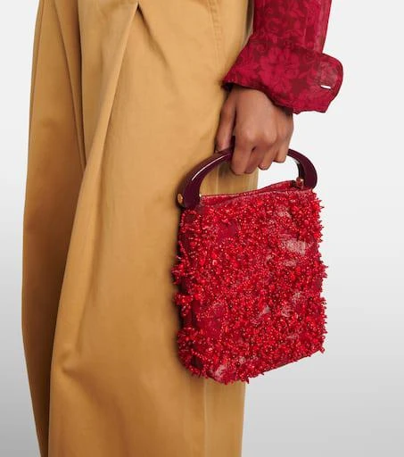 Dries Van Noten Beaded tote bag 6