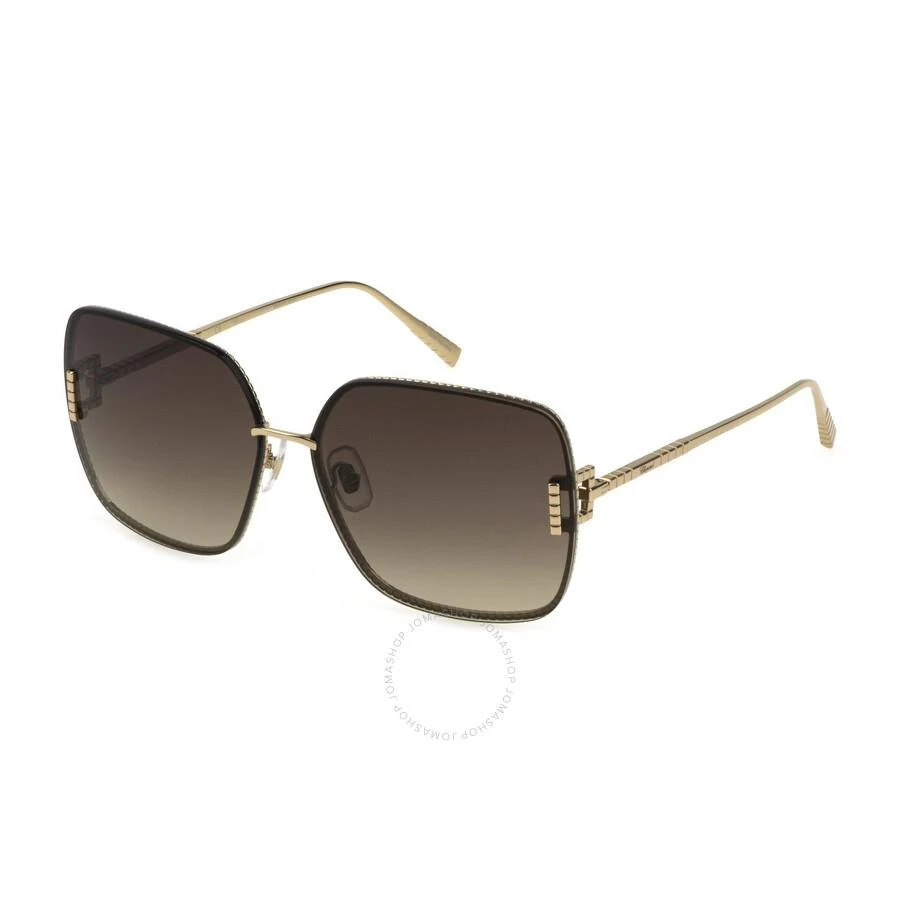 Chopard Brown Gradient Square Ladies Sunglasses SCHF72M 08FC 62 1