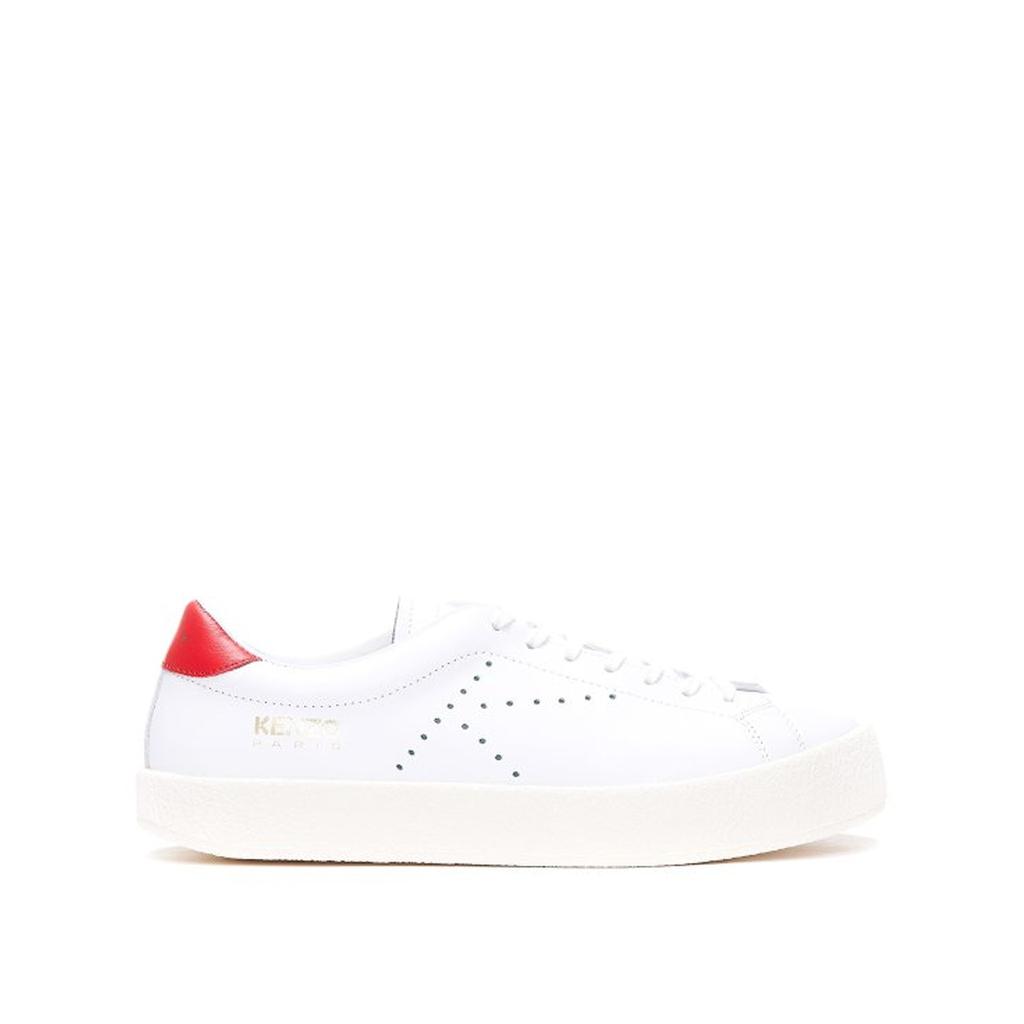 Kenzo Kenzo Leather Logo Sneakers