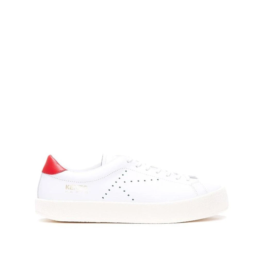 Kenzo Kenzo Leather Logo Sneakers 1