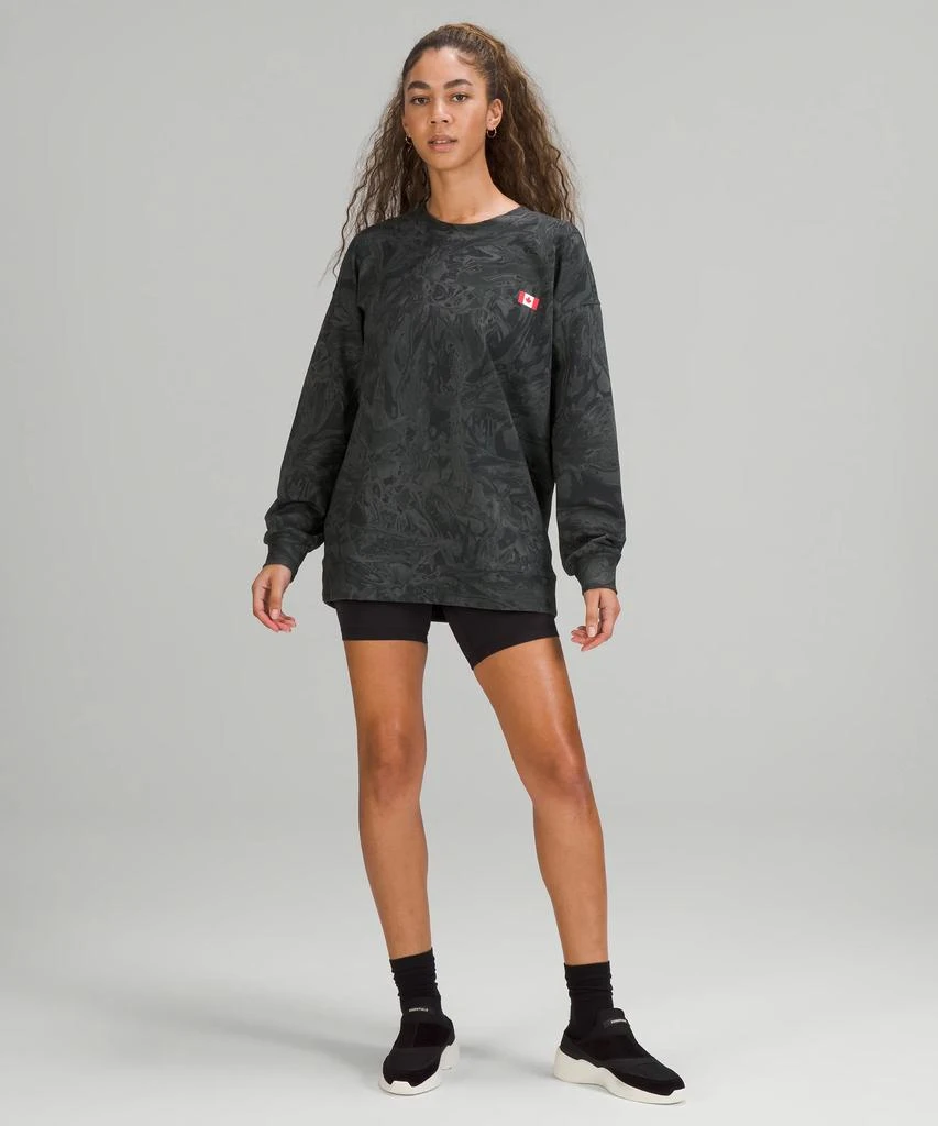 lululemon Team Canada Perfectly Oversized Crew *COC Logo 4