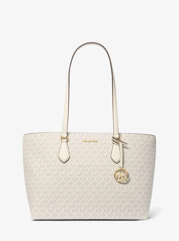 Michael Kors Sheila Large Signature Logo Tote Bag 1