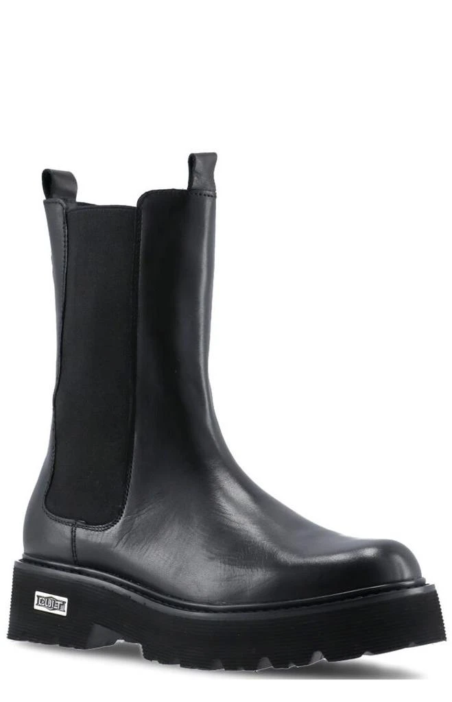 Cult Gaia Cult Logo Detailed Slip-On Boots 2