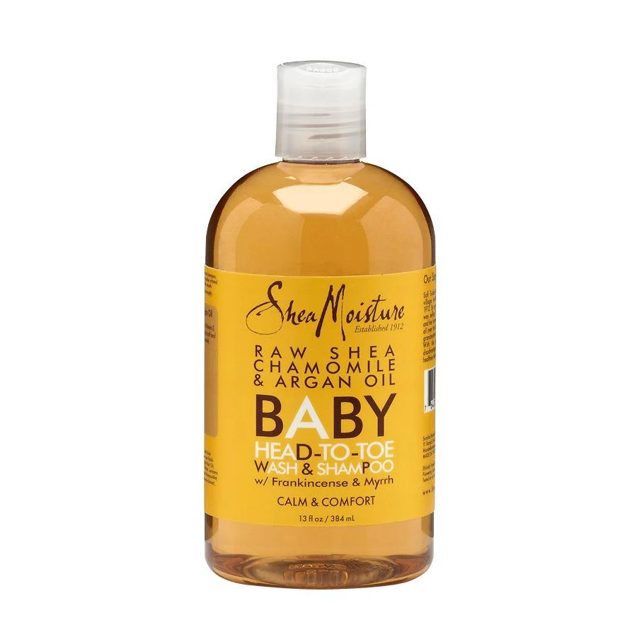 SheaMoisture Raw Shea Chamomile & Argan Oil Baby Head-To-Toe Wash & Shampoo 1