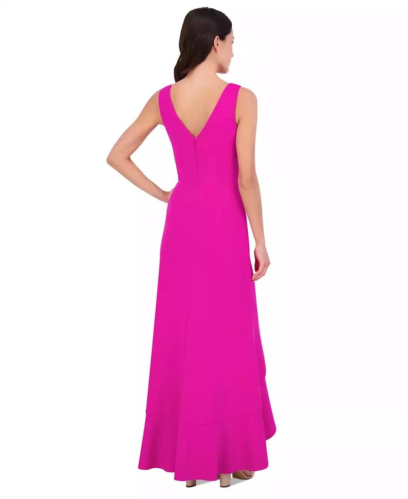 Eliza J Women's Sleeveless Cascading-Ruffle Gown 5