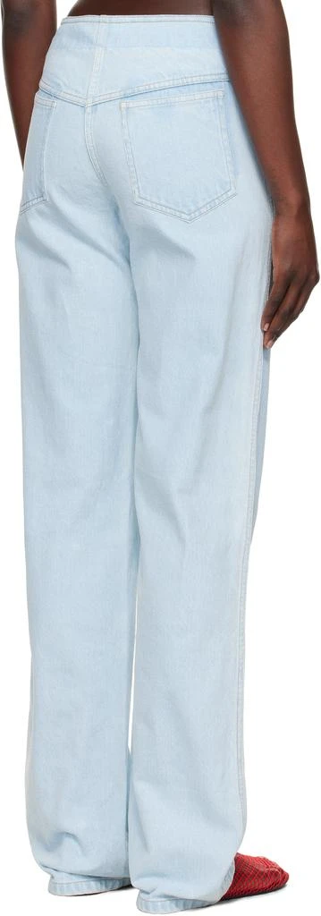 Christopher Esber Blue Deconstruct Jeans 3