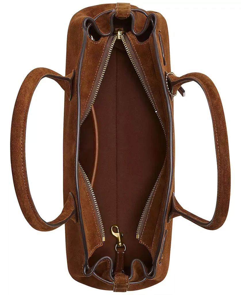 Coach Suede Empire Carryall 34 5