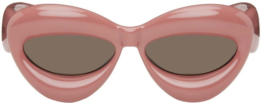 Loewe Pink Inflated Cat-Eye Sunglasses 1