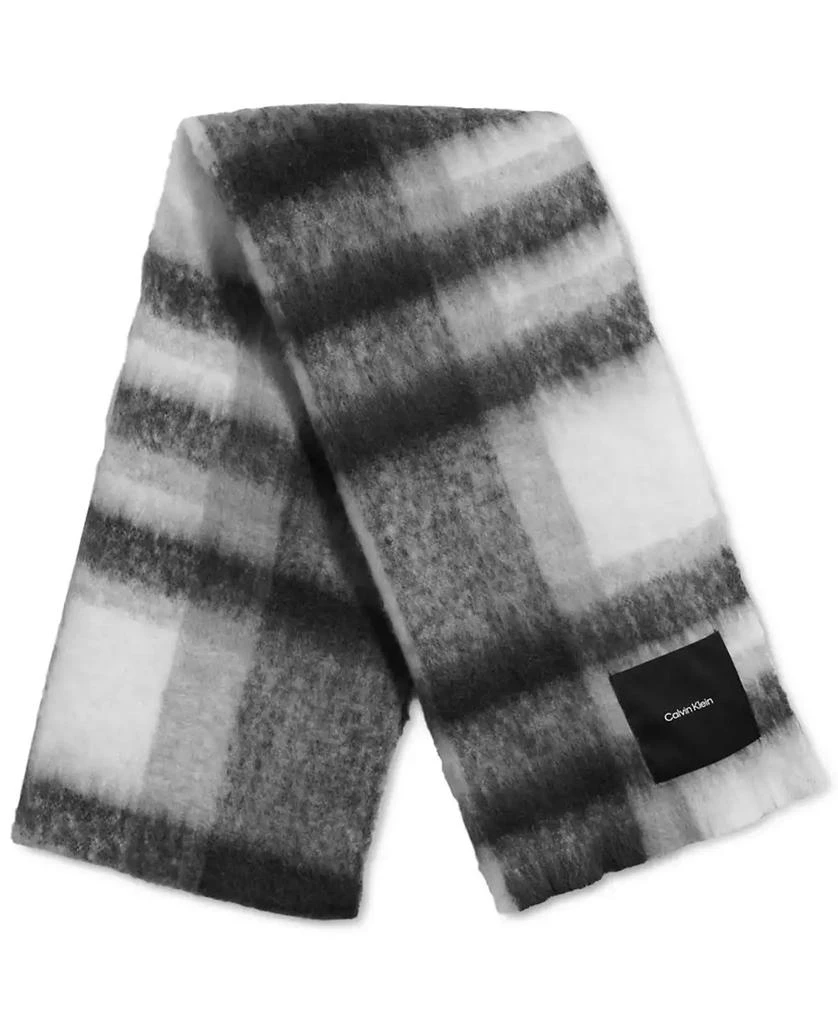 Calvin Klein Women's Oversized Plaid Blanket Scarf 2