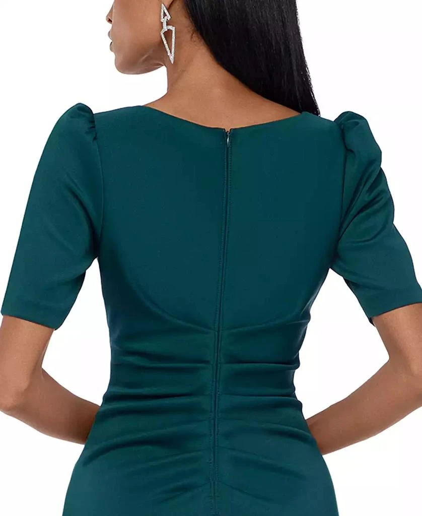 XSCAPE Petite Puff-Sleeve Gown 4