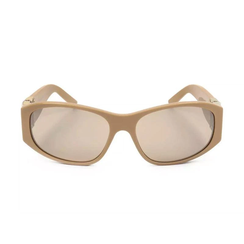 Shop Givenchy Sunglasses Square Full Rim, Shiny Beige Frame  display picture 3
