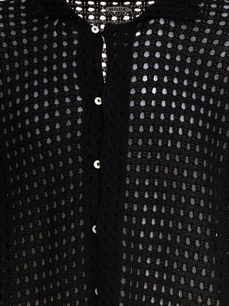 BODE Bode Crochet Button-Down Shirt 3