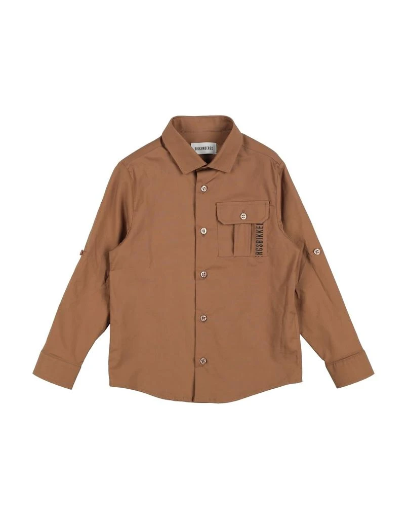 BIKKEMBERGS Solid color shirt