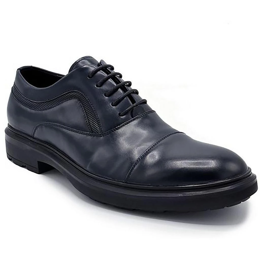 Aston Marc TUSCAN Mens Solid Synthetic Oxfords 1