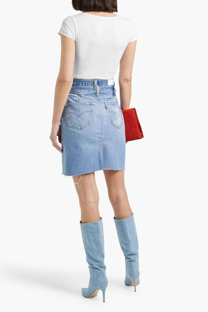 RE/DONE WITH LEVI'S Denim mini skirt 3