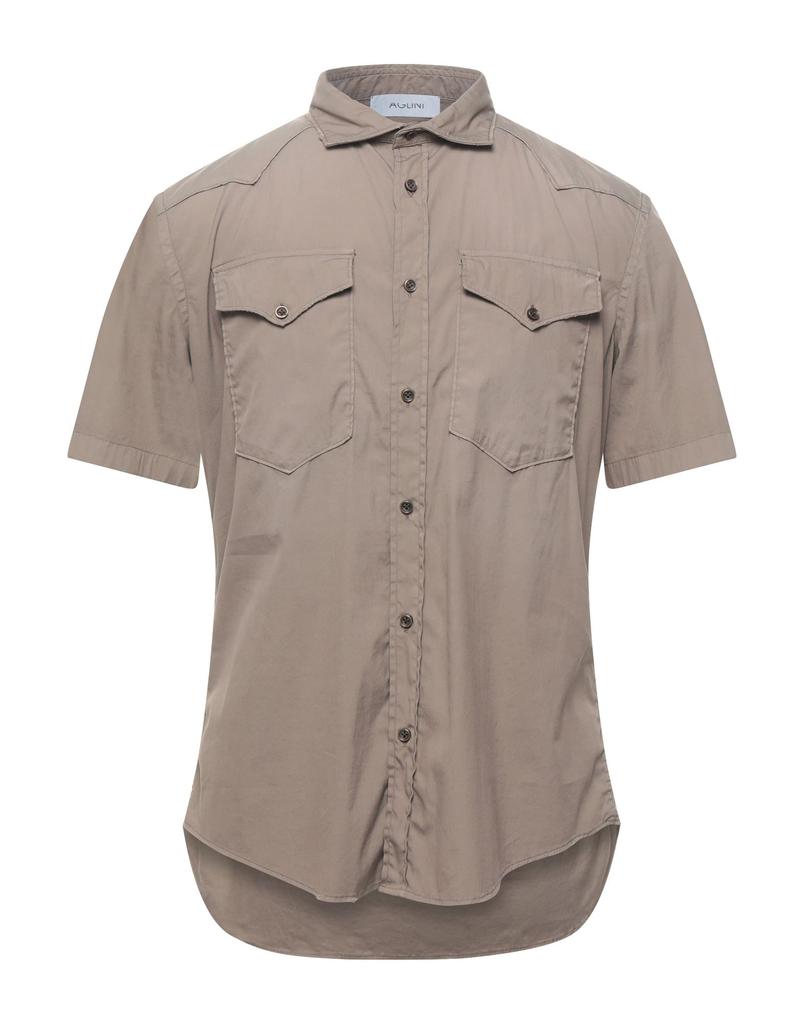 AGLINI Solid color shirt