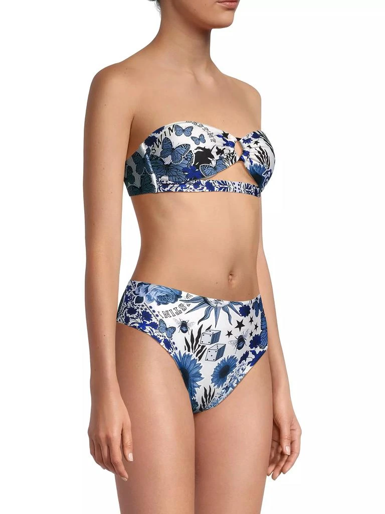 Agua Bendita Diving Into Dreams Darya Bandeau Bikini Top 4