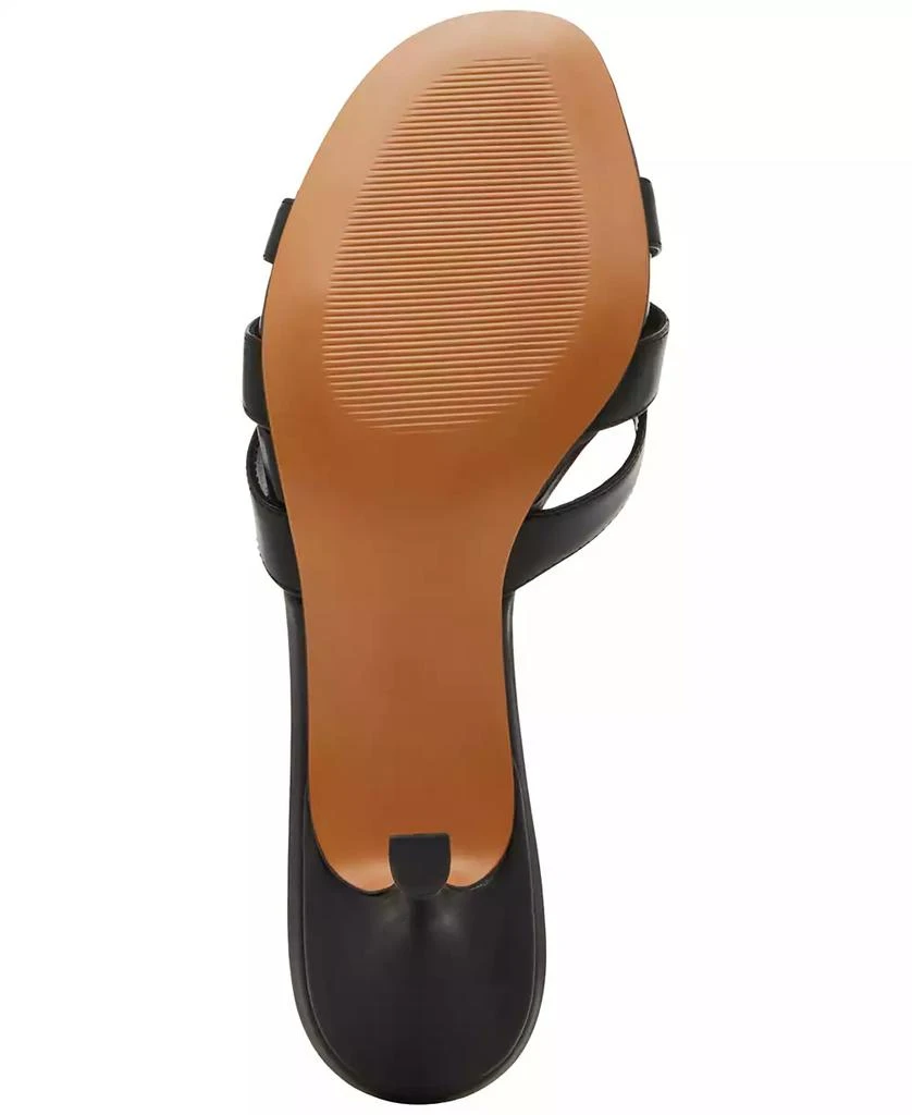Steve Madden Women's Cary Strappy Kitten-Heel Mule Sandals 6