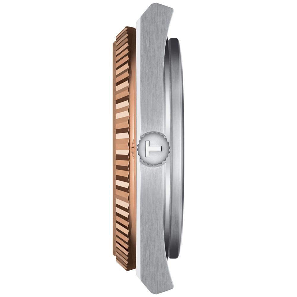 Tissot Men's PRX Powermatic 80 Automatic 18K Gold Stainless Steel Bracelet Watch 40mm