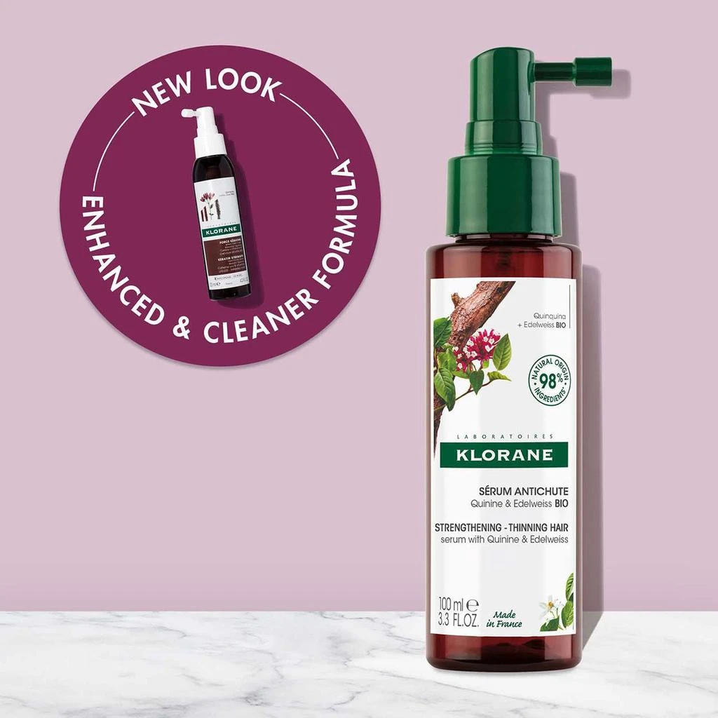 KLORANE Strengthening Thinning Hair Serum With Quinine and Edelweiss 3