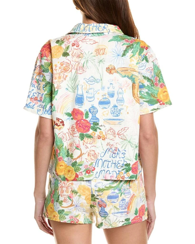 MOTHER MOTHER The Cropped Hooky Shirt 2