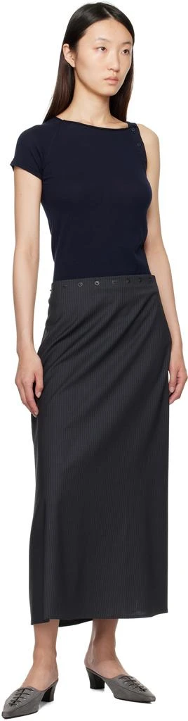 Paloma Wool Gray Boni Maxi Skirt 4
