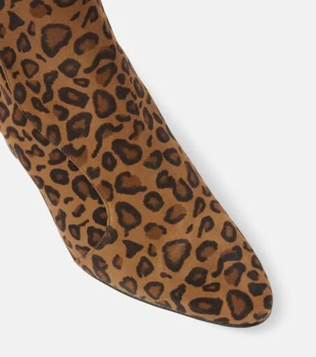 Manolo Blahnik Myconia suede ankle boots 5