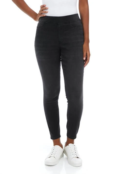Wonderly Petite High Rise Pull On Skinny Jeans 1