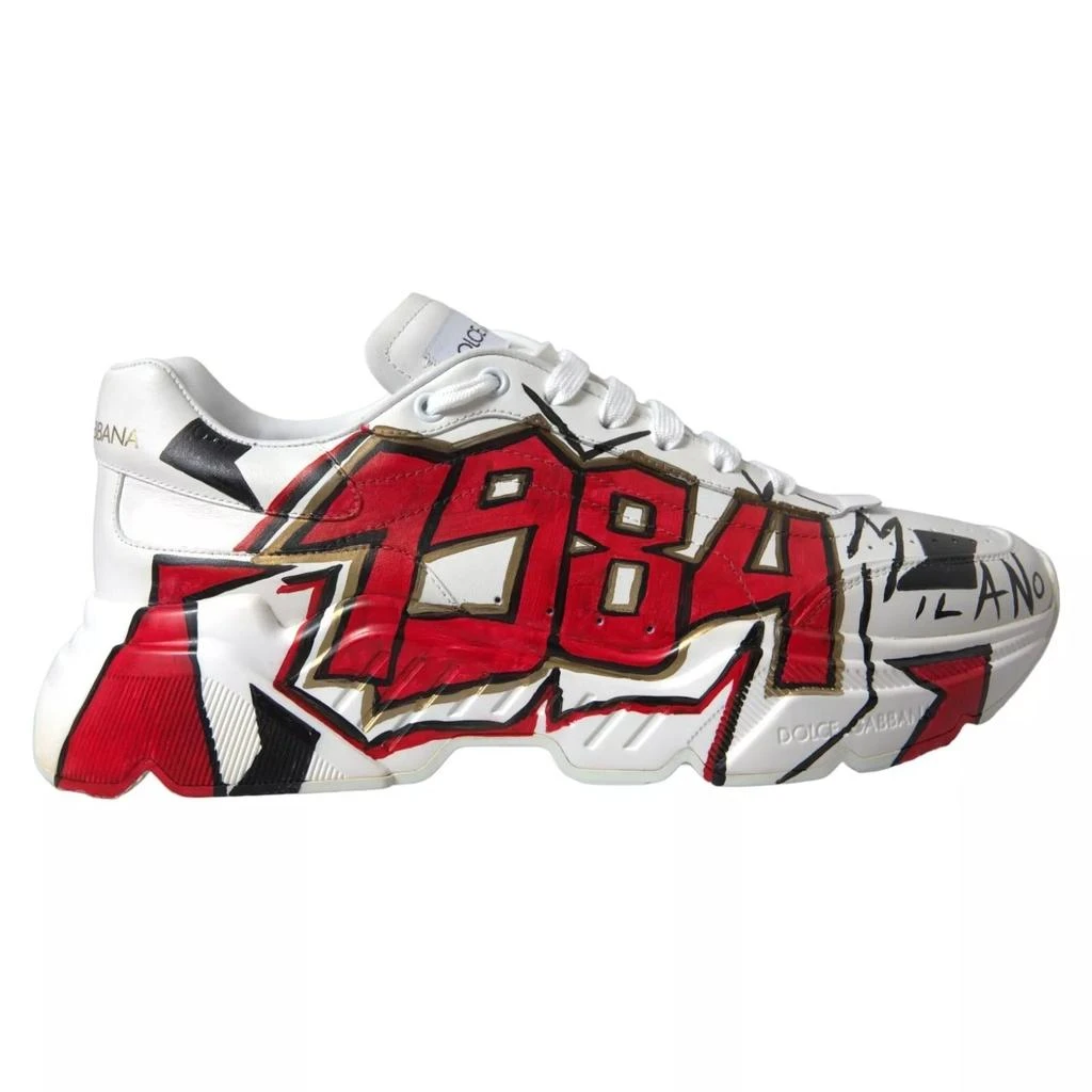 Dolce & Gabbana Daymaster Hand Painted Men's Sneakers 1