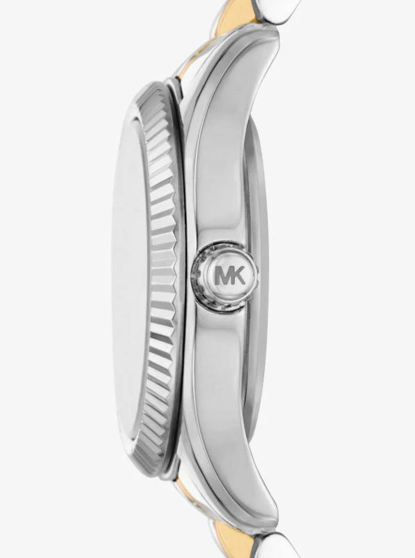 Michael Kors Petite Lexington Pavé Two-Tone Watch 2