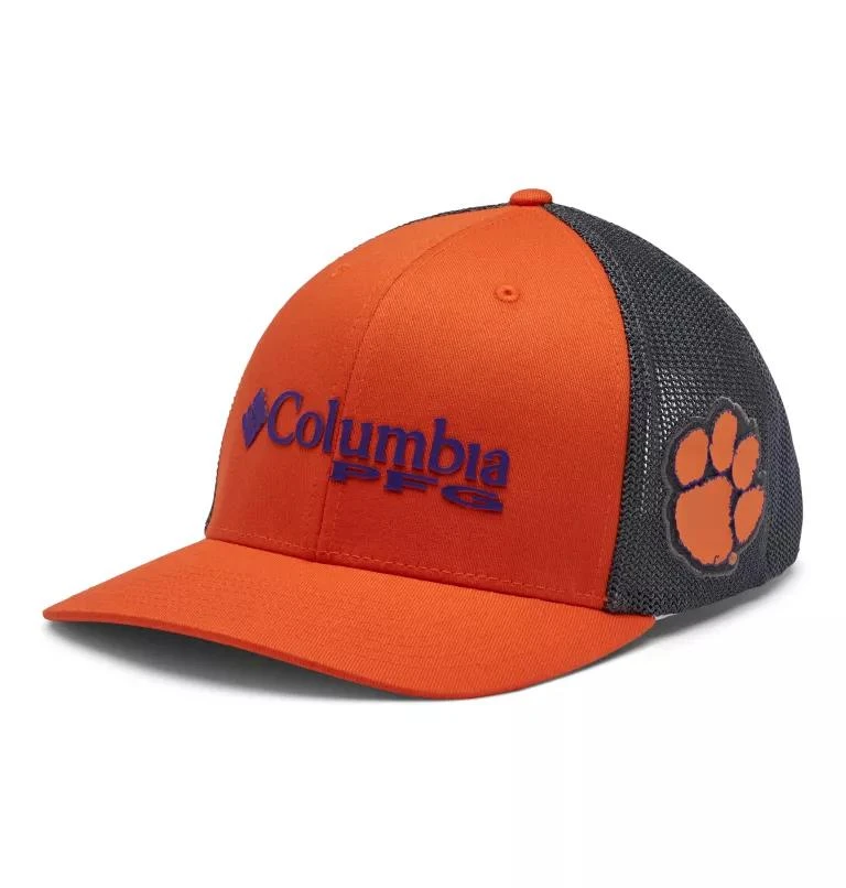 Columbia Columbia PFG Mesh Snap Back  Ball Cap - Clemson- 1