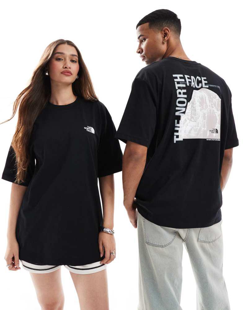 THE NORTH FACE★M EXOTIC DAYS SS TEE OVERSIZED★NF0A8EADCPT The North Face The North Face Exotic Days backprint