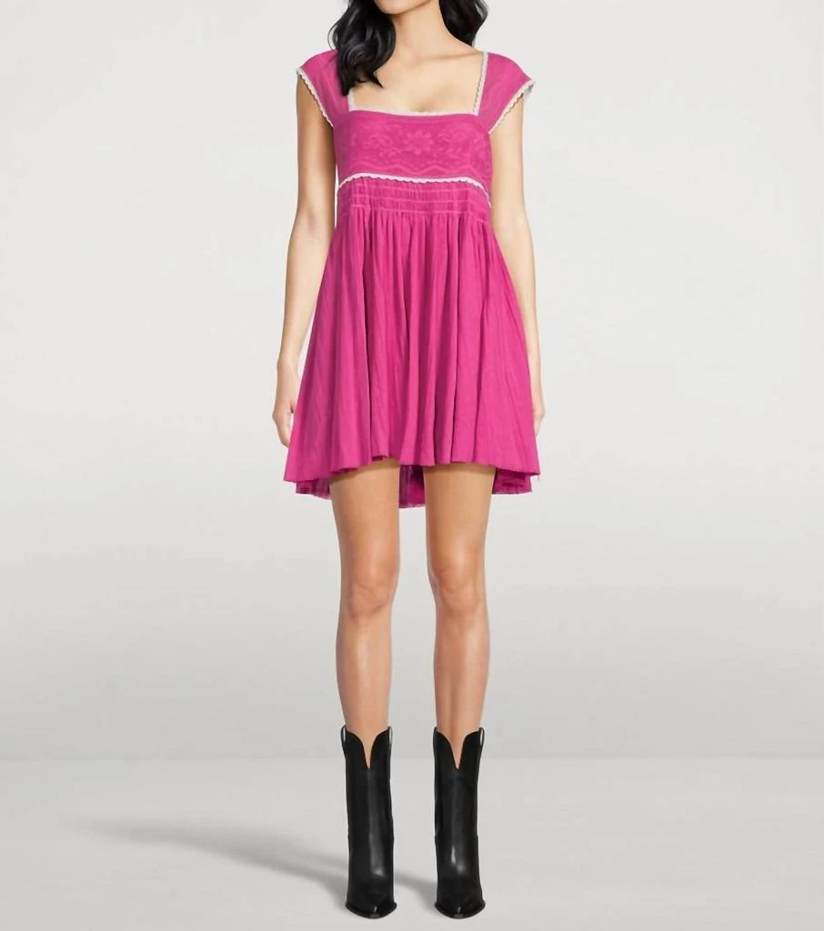Free People Heartland Mini Dress In Island Flower 1