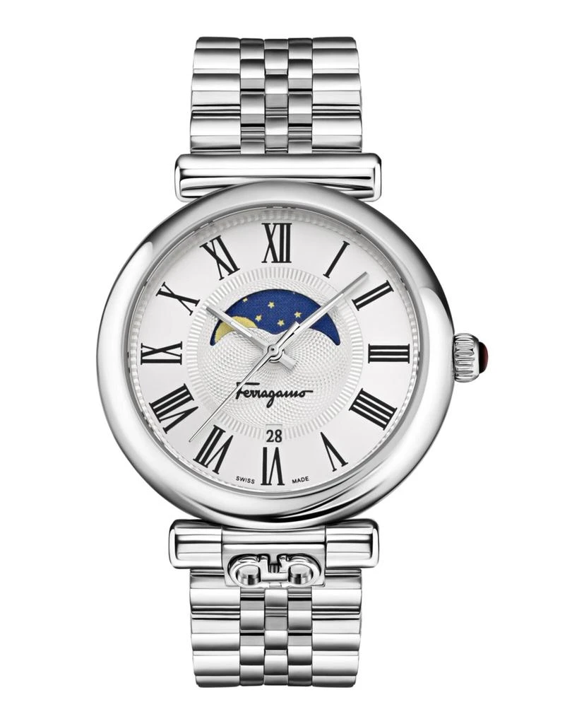 Salvatore Ferragamo Ferragamo Ora Moonphase Bracelet  Watch 1