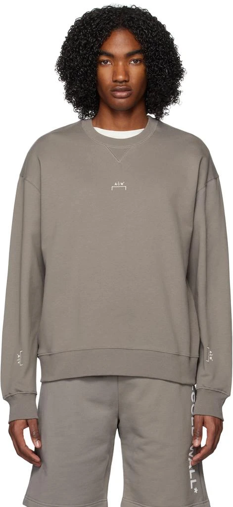 A-COLD-WALL* Gray Essential Sweatshirt 1