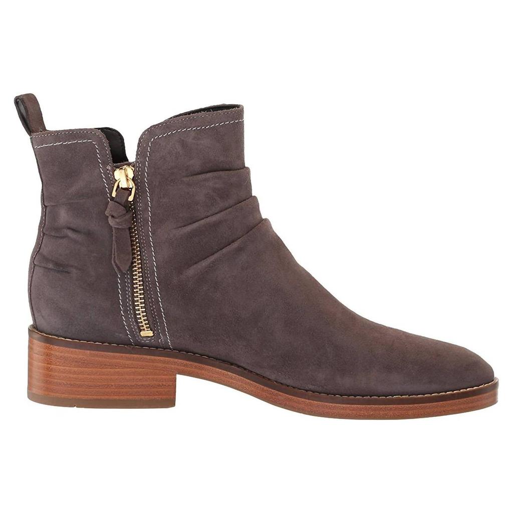 Cole Haan Women's Harrington Grand Slouch Bootie In Storm Cloud Suede