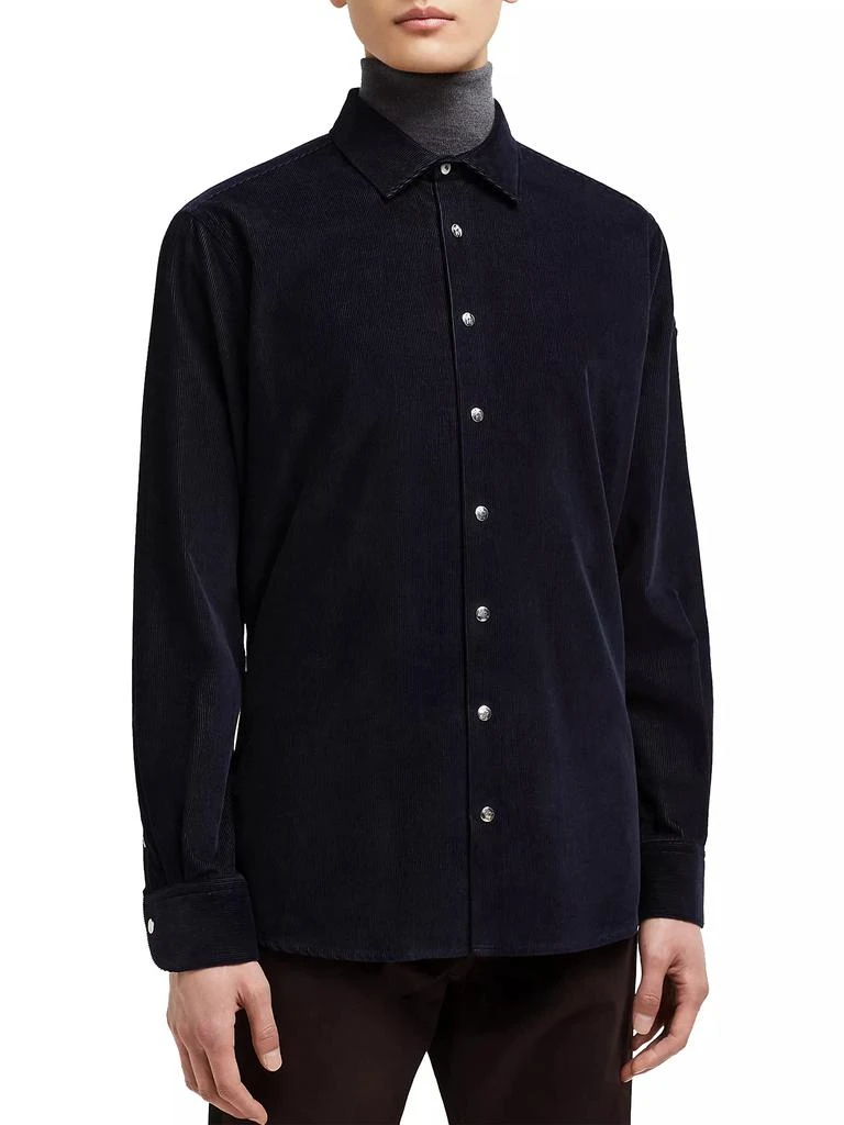Moncler Corduroy Button-Up Shirt 2