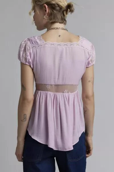 Kimchi Blue Kimchi Blue Isabella Puff Sleeve Lace Blouse 3
