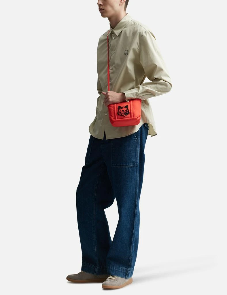 Maison Kitsune FOX HEAD PUFFER MINI TOTE 6