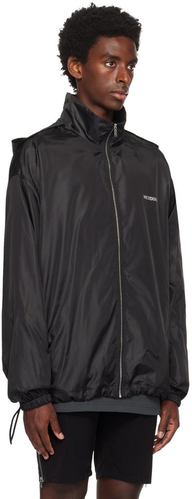 We11done Black Printed Jacket
